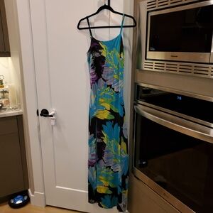 Floral Double Slit Maxi Dress - New!